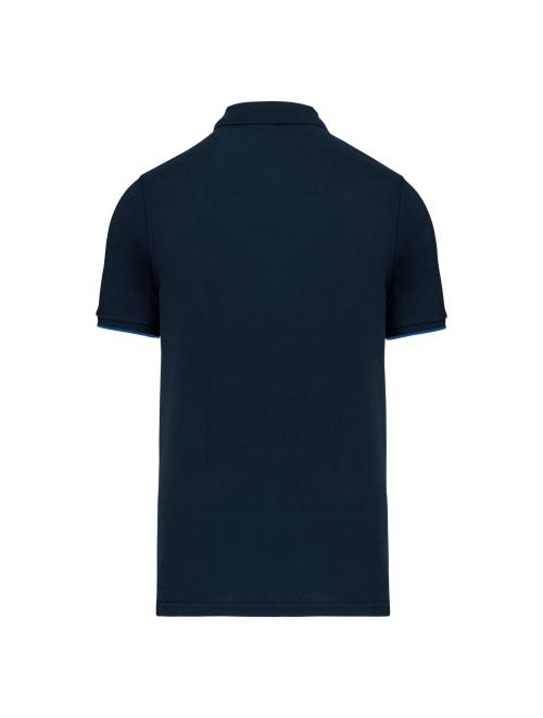 MEN'S SHORT-SLEEVED CONTRASTING DAYTODAY POLO SHIRT