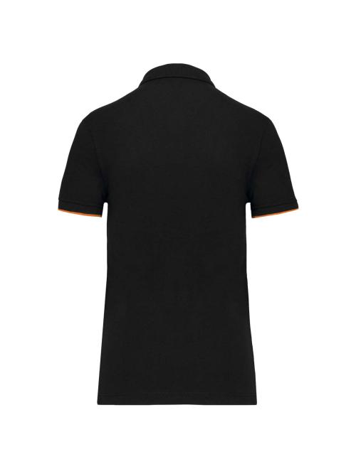 LADIES' SHORT-SLEEVED CONTRASTING DAYTODAY POLO SHIRT