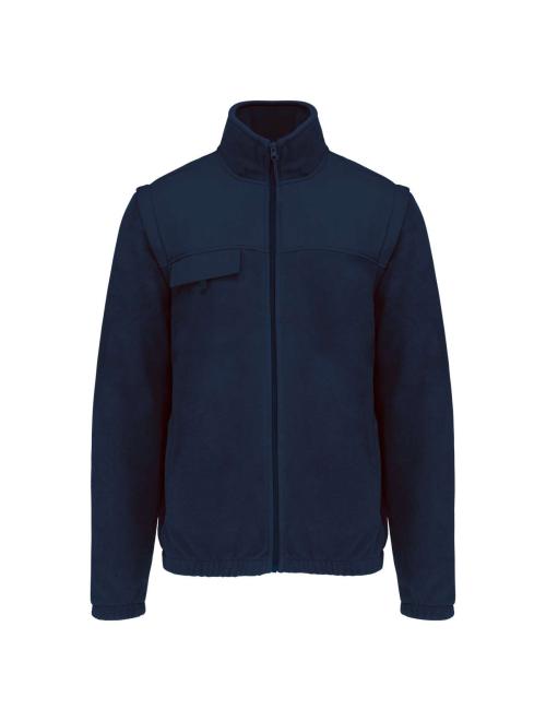 FLEECE JACKET WITH REMOVABLE SLEEVES FLEECE JACKET WITH REMOVABLE SLEEVES