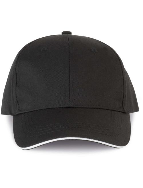 OEKOTEX CERTIFIED 6 PANELS CAP WITH SANDWICH PEAK