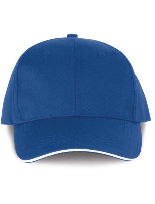 OEKOTEX CERTIFIED 6 PANELS CAP WITH SANDWICH PEAK