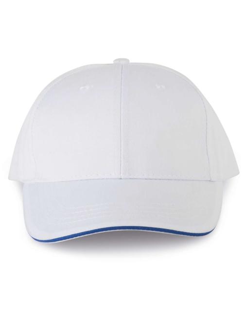OEKOTEX CERTIFIED 6 PANELS CAP WITH SANDWICH PEAK