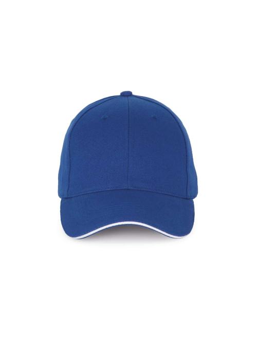 CAP WITH CONTRASTING SANDWICH PEAK - 6PANELS
