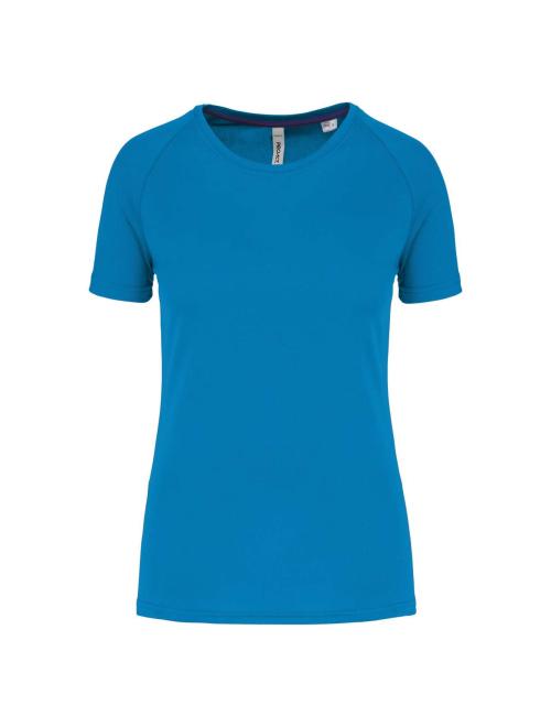 LADIES' RECYCLED ROUND NECK SPORTS T-SHIRT