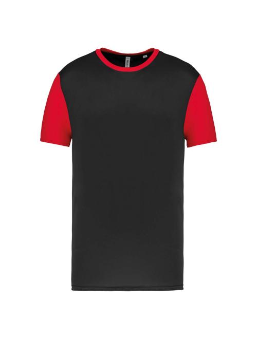 ADULTS' BICOLOUR SHORT-SLEEVED T-SHIRT