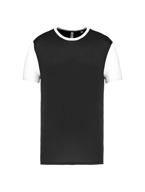 ADULTS' BICOLOUR SHORT-SLEEVED T-SHIRT
