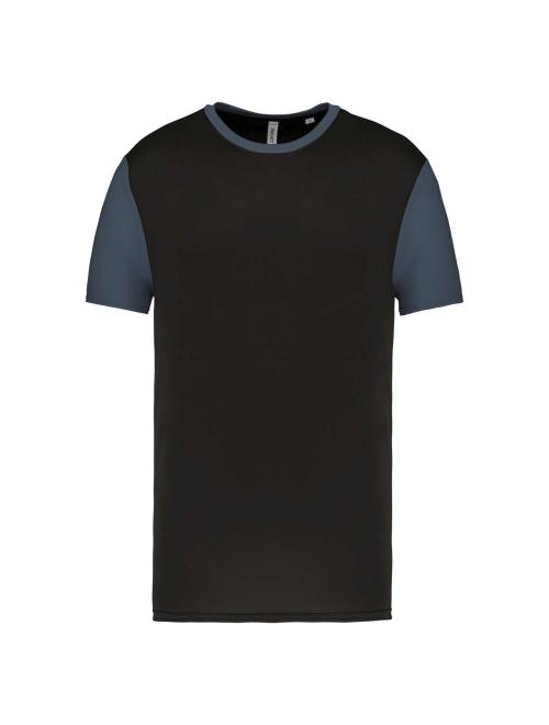ADULTS' BICOLOUR SHORT-SLEEVED T-SHIRT