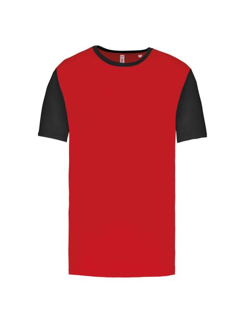 ADULTS' BICOLOUR SHORT-SLEEVED T-SHIRT