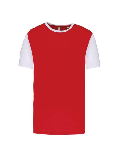 ADULTS' BICOLOUR SHORT-SLEEVED T-SHIRT
