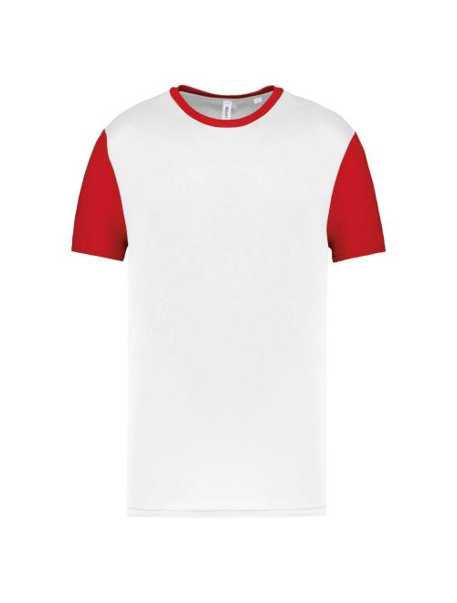 ADULTS' BICOLOUR SHORT-SLEEVED T-SHIRT