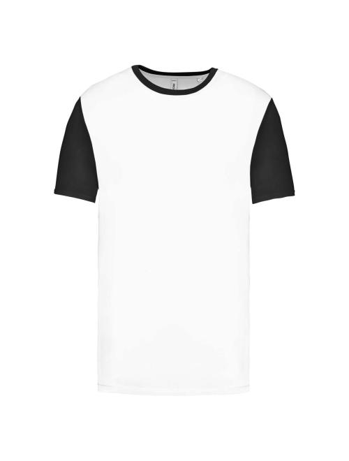 ADULTS' BICOLOUR SHORT-SLEEVED T-SHIRT