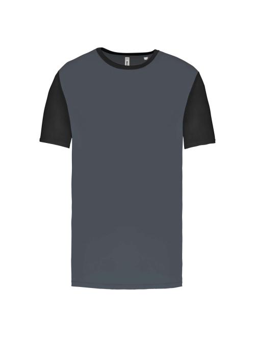 ADULTS' BICOLOUR SHORT-SLEEVED T-SHIRT