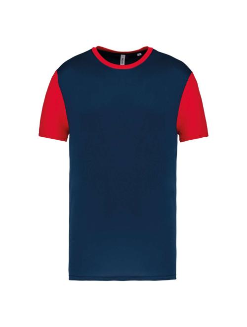 ADULTS' BICOLOUR SHORT-SLEEVED T-SHIRT