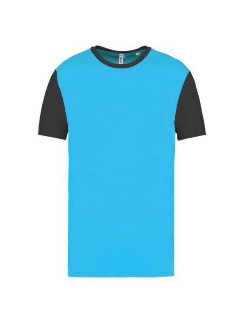 ADULTS' BICOLOUR SHORT-SLEEVED T-SHIRT