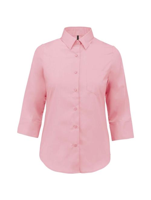 LADIES' 3/4 SLEEVED SHIRT