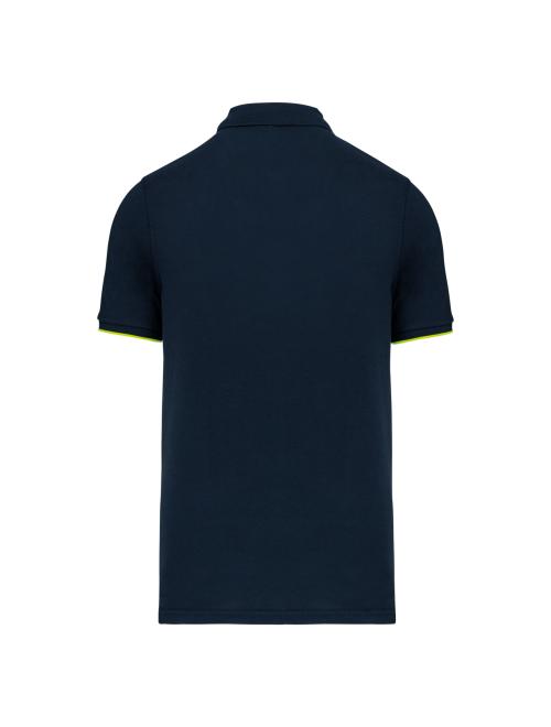 MEN'S SHORT-SLEEVED CONTRASTING DAYTODAY POLO SHIRT