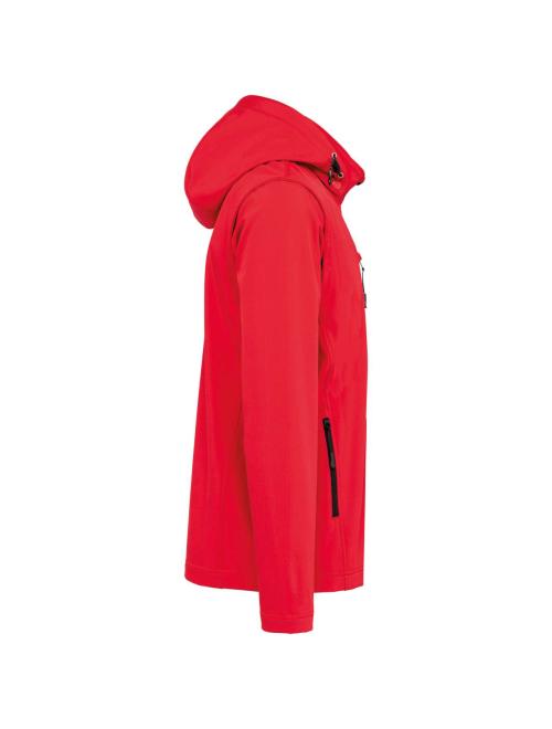 UNISEX 3-LAYER SOFTSHELL HOODED JACKET WITH REMOVABLE SLEEVES UNISEX 3-LAYER SOFTSHELL HOODED JACKET WITH REMOVABLE SLEEVES