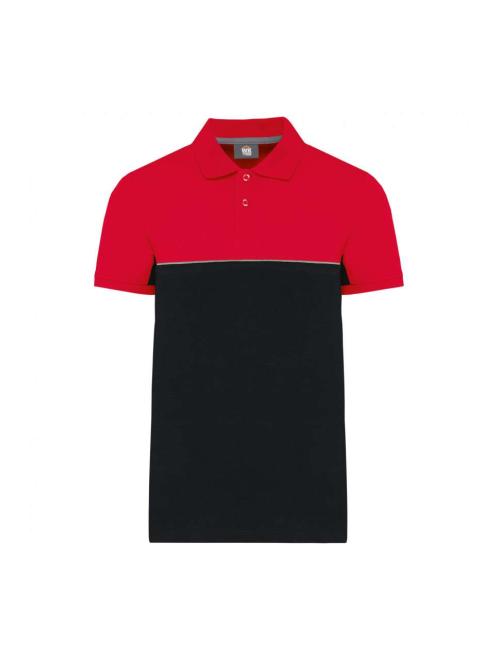 UNISEX ECO-FRIENDLY TWO-TONE SHORT SLEEVE POLO SHIRT UNISEX ECO-FRIENDLY TWO-TONE SHORT SLEEVE POLO SHIRT