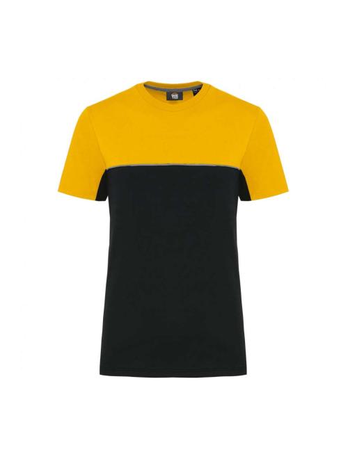 UNISEX ECO-FRIENDLY SHORT SLEEVE TWO-TONE T-SHIRT UNISEX ECO-FRIENDLY SHORT SLEEVE TWO-TONE T-SHIRT
