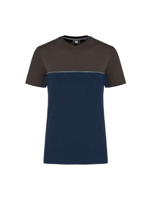 UNISEX ECO-FRIENDLY SHORT SLEEVE TWO-TONE T-SHIRT UNISEX ECO-FRIENDLY SHORT SLEEVE TWO-TONE T-SHIRT