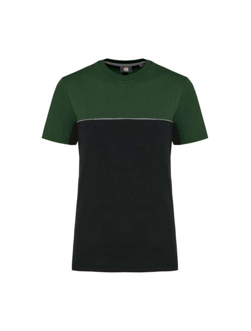 UNISEX ECO-FRIENDLY SHORT SLEEVE TWO-TONE T-SHIRT UNISEX ECO-FRIENDLY SHORT SLEEVE TWO-TONE T-SHIRT