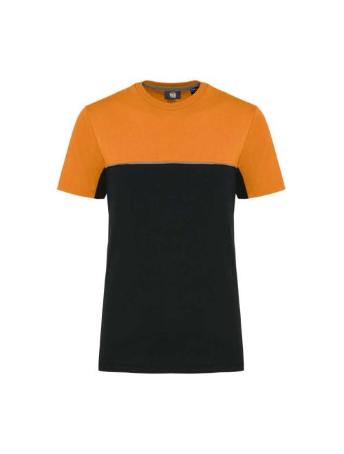 UNISEX ECO-FRIENDLY SHORT SLEEVE TWO-TONE T-SHIRT UNISEX ECO-FRIENDLY SHORT SLEEVE TWO-TONE T-SHIRT