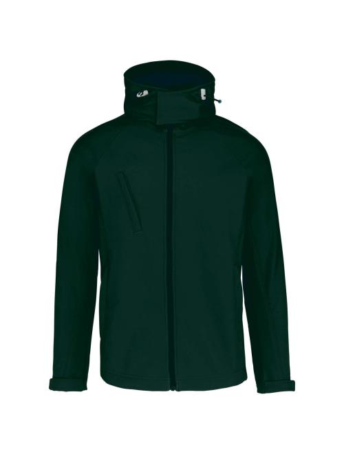 MEN'S HOODED SOFTSHELL JACKET MEN'S HOODED SOFTSHELL JACKET