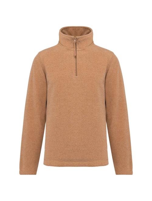 ENZO - ZIP NECK MICROFLEECE JACKET