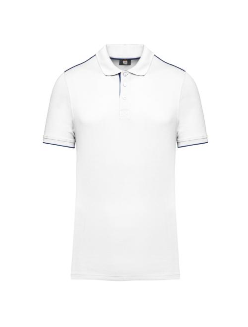 MEN'S SHORT-SLEEVED CONTRASTING DAYTODAY POLO SHIRT