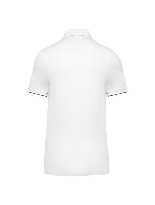 MEN'S SHORT-SLEEVED CONTRASTING DAYTODAY POLO SHIRT