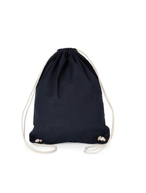 COTTON DRAWSTRING BACKPACK