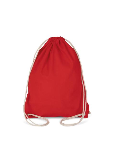 COTTON DRAWSTRING BACKPACK