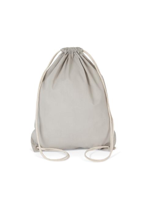 COTTON DRAWSTRING BACKPACK