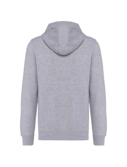 UNISEX ECO-FRIENDLY FRENCH TERRY ZIPPED HOODED SWEATSHIRT