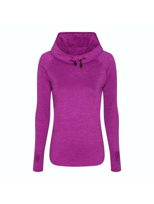 WOMEN'S COOL COWL NECK TOP