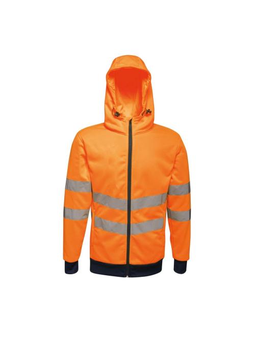 HI VIS PRO FULL ZIP STRETCH HOODIE JACKET HI VIS PRO FULL ZIP STRETCH HOODIE JACKET