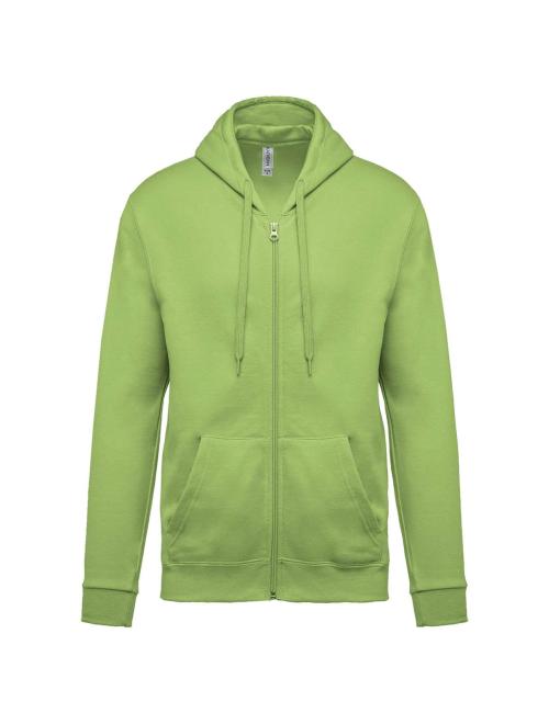 FULL ZIP HOODED SWEATSHIRT