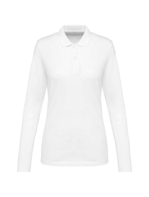 LADIES' LONG-SLEEVED SUPIMA® POLO SHIRT