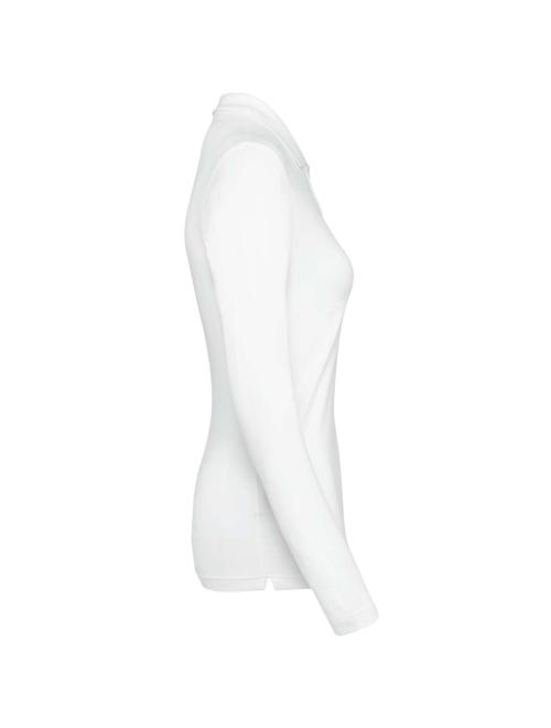 LADIES' LONG-SLEEVED SUPIMA® POLO SHIRT