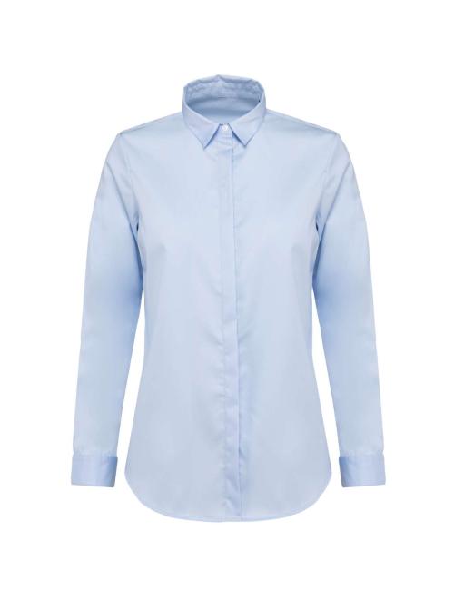 LADIES' LONG-SLEEVED TWILL SHIRT LADIES' LONG-SLEEVED TWILL SHIRT
