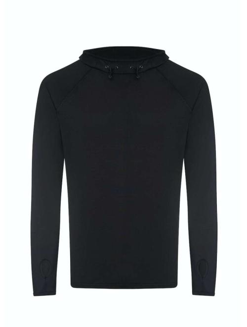 MENS COOL COWL NECK TOP