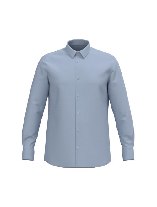 MEN LONG-SLEEVED EASY CARE SHIRT WITHOUT POCKET MEN LONG-SLEEVED EASY CARE SHIRT WITHOUT POCKET