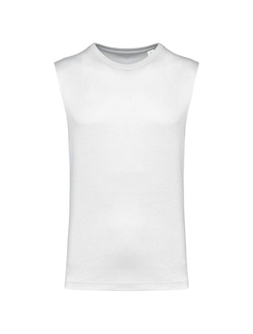 ECO-FRIENDLY MEN SLEEVELESS T-SHIRT ECO-FRIENDLY MEN SLEEVELESS T-SHIRT