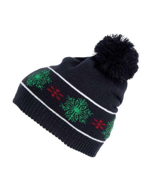 BEANIE WITH CHRISTMAS PATTERNS