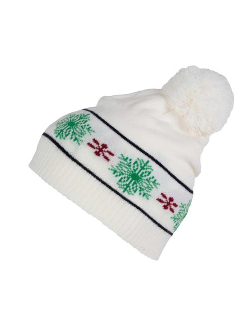 BEANIE WITH CHRISTMAS PATTERNS