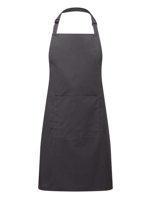 ‘COLOURS’ BIB APRON WITH POCKET