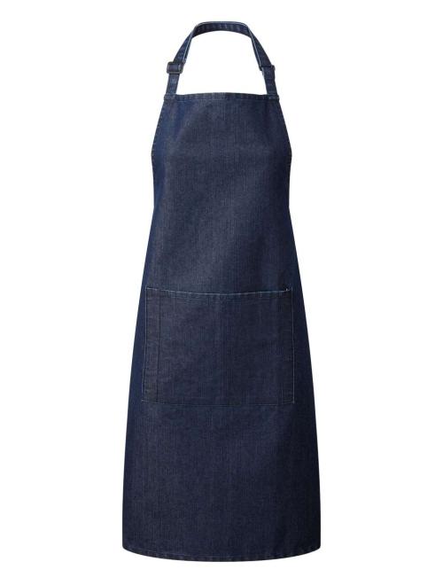 ‘COLOURS’ BIB APRON WITH POCKET