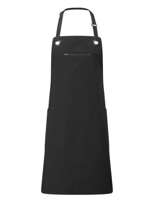 ‘BARLEY’ CONTRAST STITCH SUSTAINABLE BIB APRON