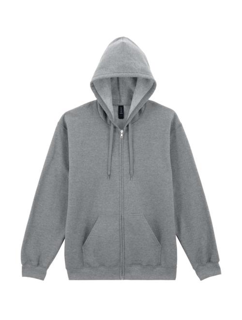 SOFTSTYLE® MIDWEIGHT FLEECE ADULT FULL ZIP HOODED SWEATSHIRT SOFTSTYLE® MIDWEIGHT FLEECE ADULT FULL ZIP HOODED SWEATSHIRT