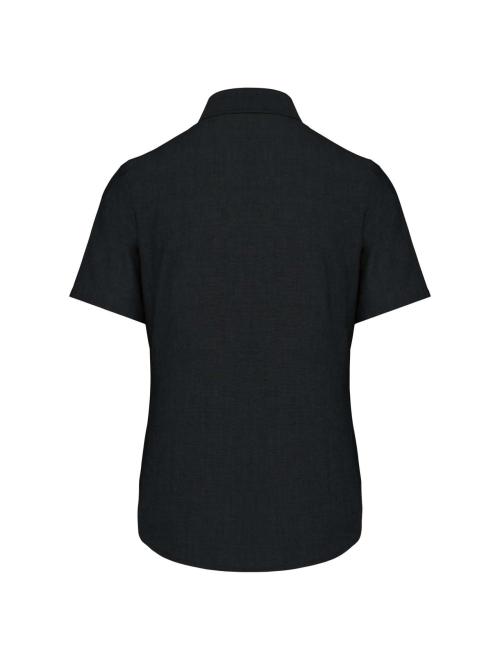LADIES' SHORT-SLEEVED OXFORD SHIRT